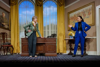 Julie White and Suzy Nakamura Photo