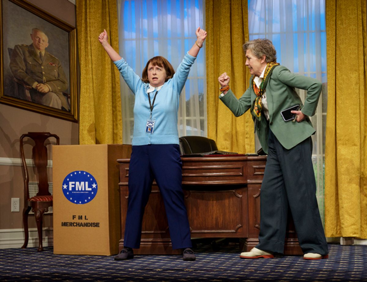 Rachel Dratch and Julie White at 