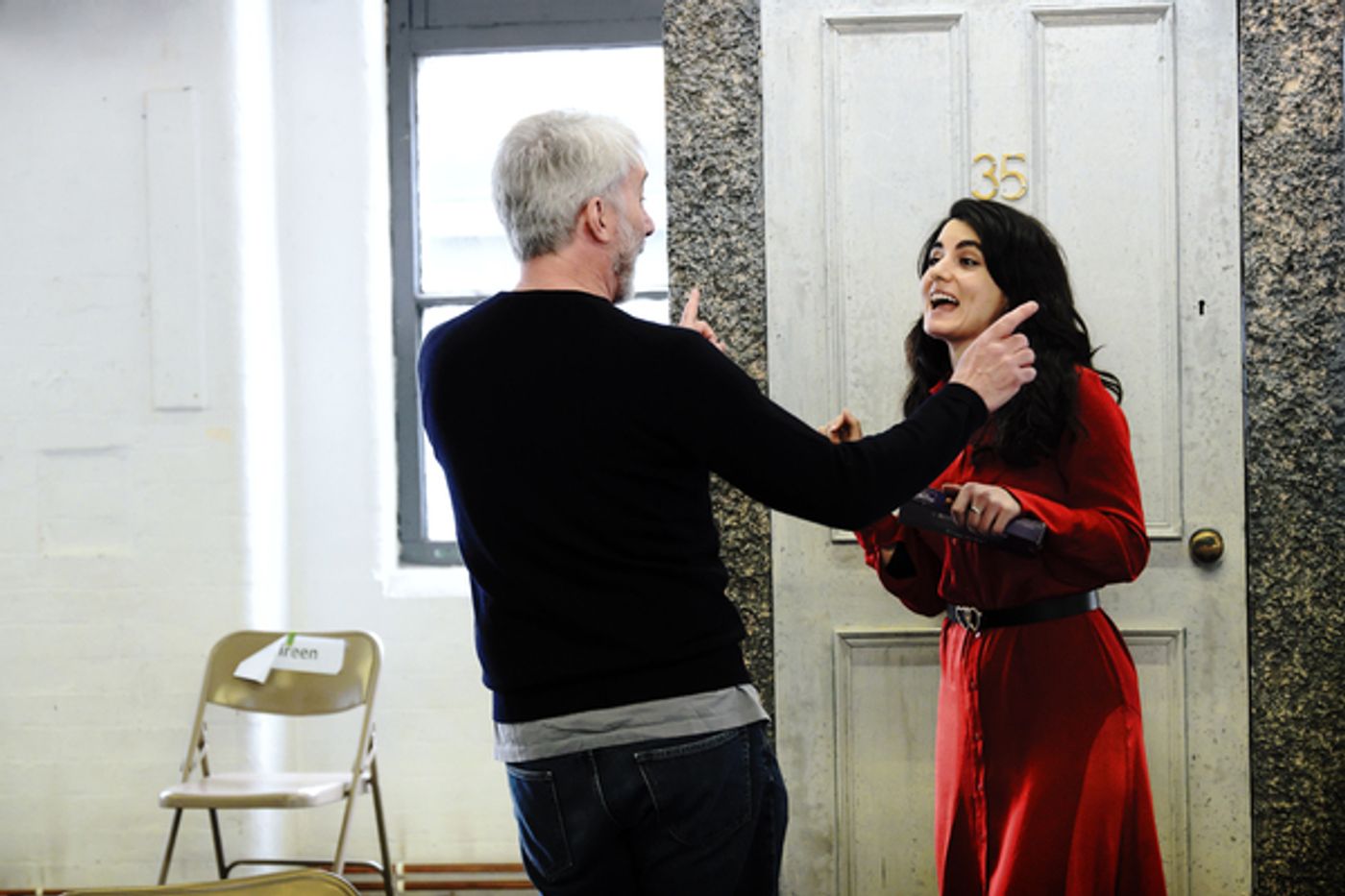 Photos: Inside the Rehearsal Room for MAGGIE MAY at Leeds Playhouse  Image