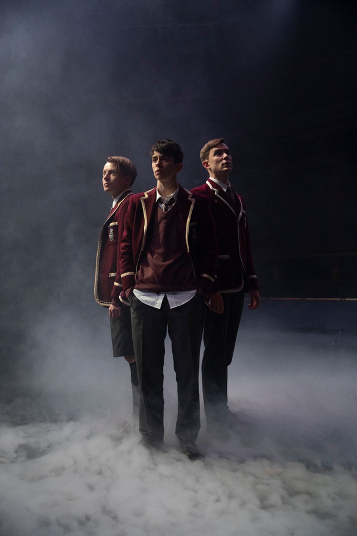 Vinnie Heaven, Matthew Tennyson, and Hubert Burton at 