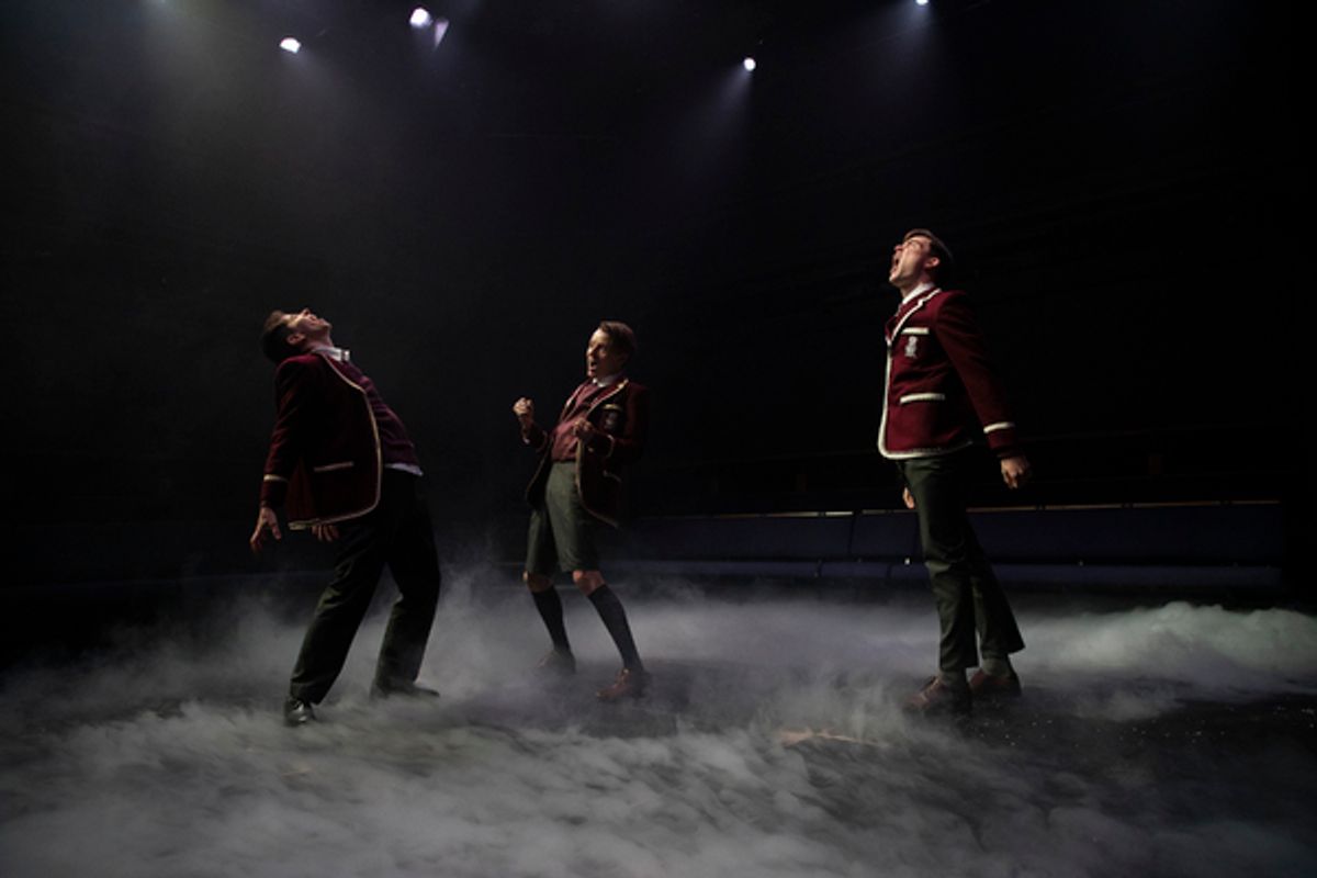 Vinnie Heaven, Matthew Tennyson, and Hubert Burton at 