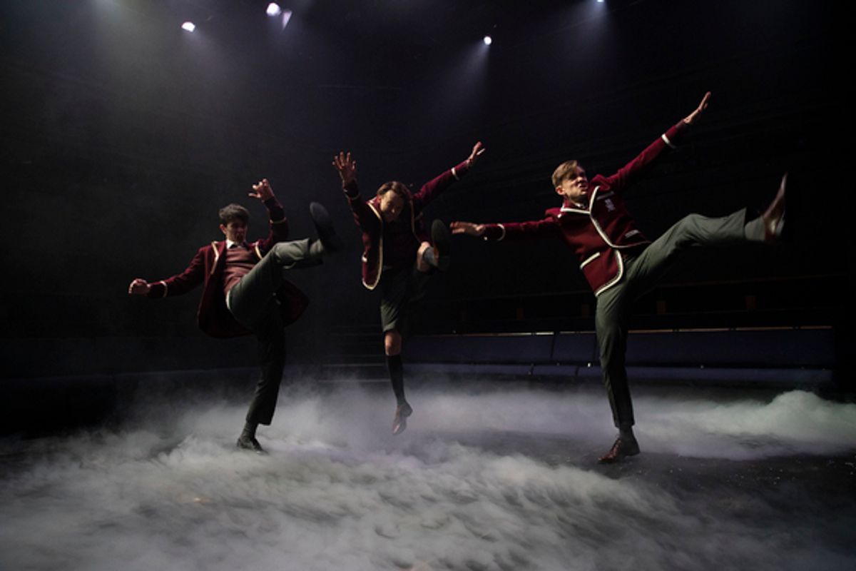 Vinnie Heaven, Matthew Tennyson, and Hubert Burton at 