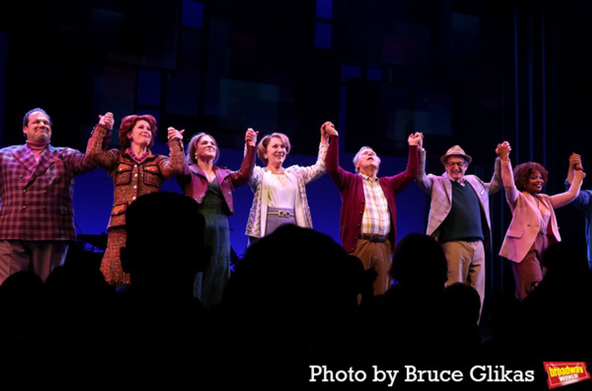 Jordan Gelber, Mylinda Hull, Shoshana Bean, Randy Graff, Billy Crystal, David Paymer, Chasten Harmon and Brian Gonzales  at 