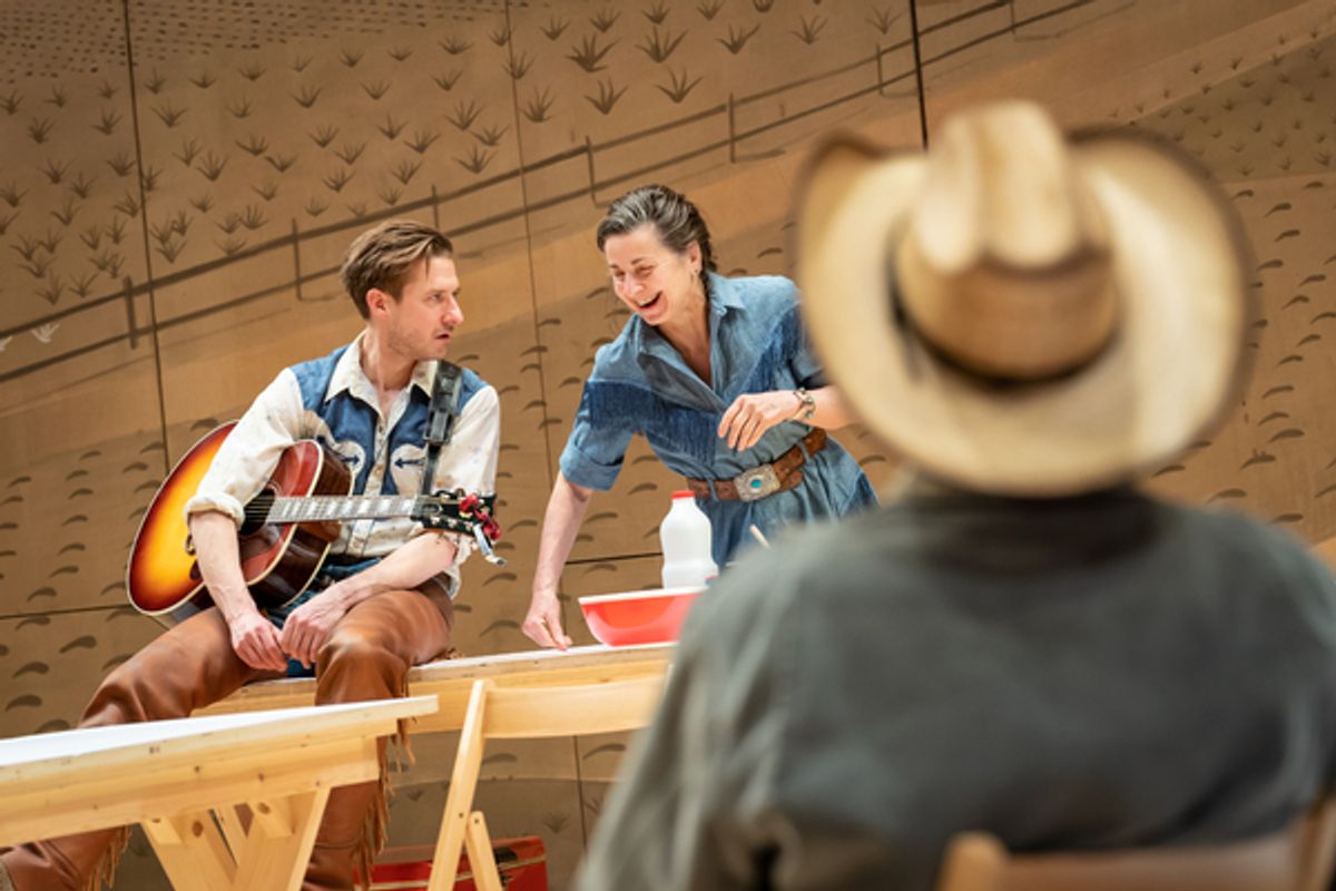 Arthur Darvill and Liza Sadovy at 