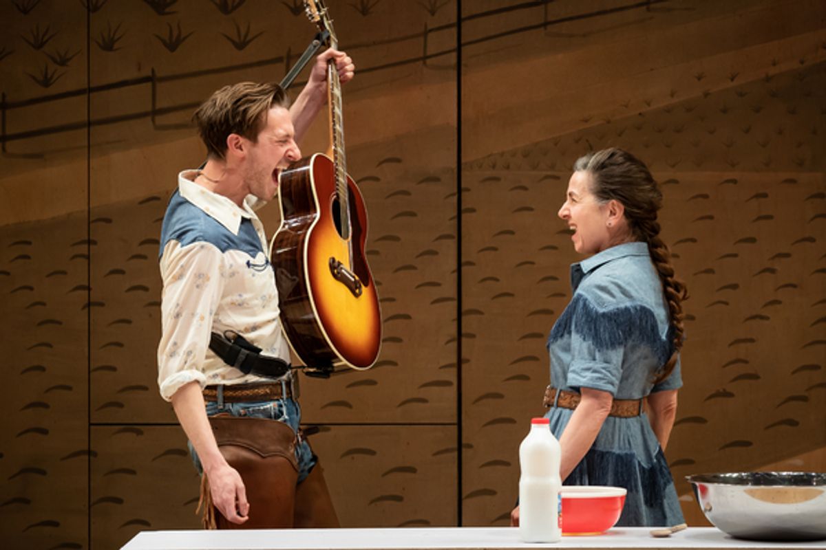 Arthur Darvill and Liza Sadovy at 