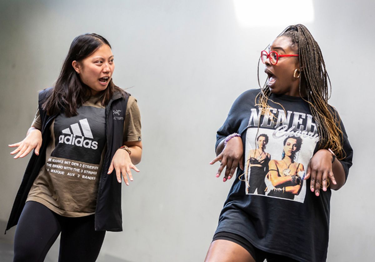 Alexzandra Sarmiento and Nadine Higgin at 