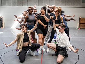 Courtney Bowman and cast Photo