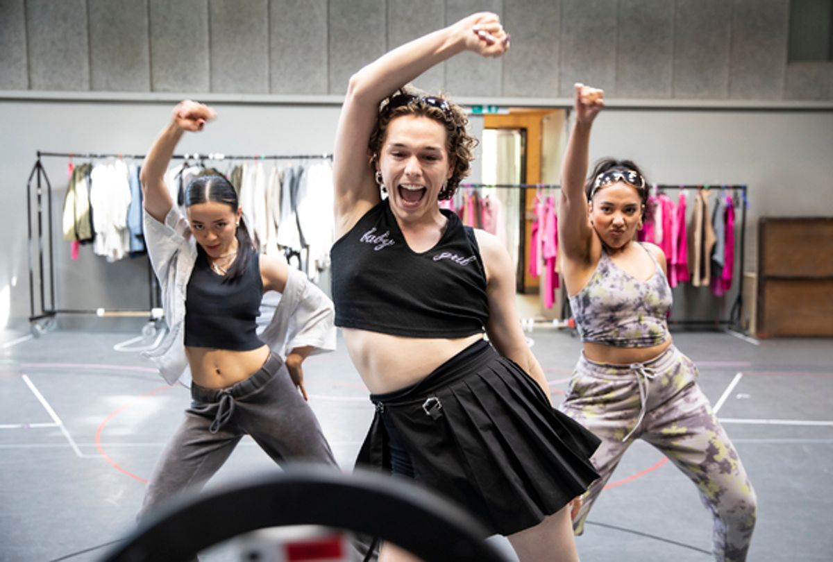 Hannah Yun Chamberlain, Isaac Hesketh, Grace Mouat at 