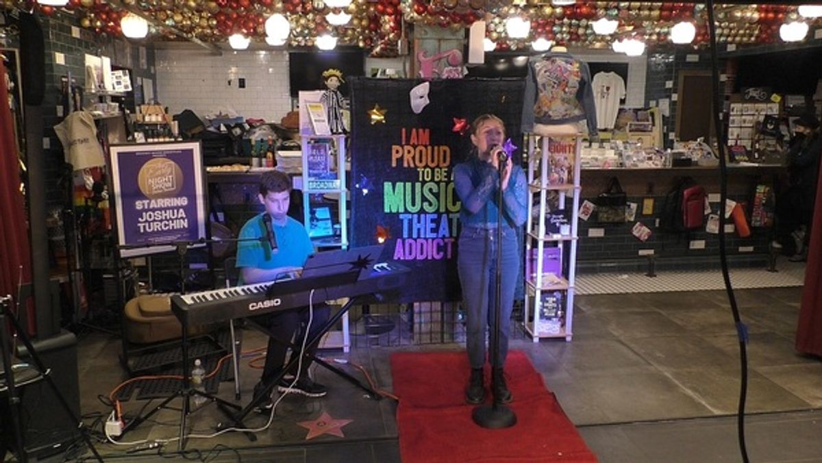 Audrey Dahlmeier and Joshua Turchin at 