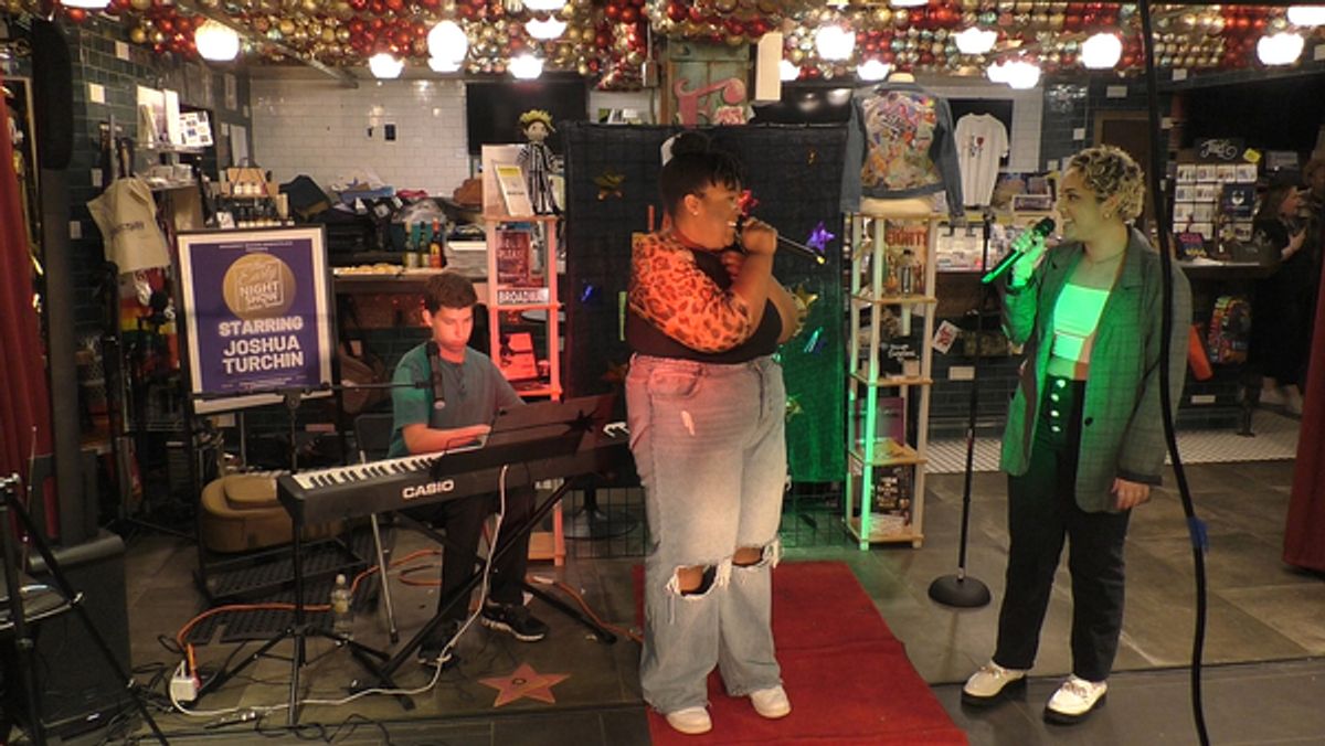 Danyella James, Jaida Mae. Joshua Turchin at 