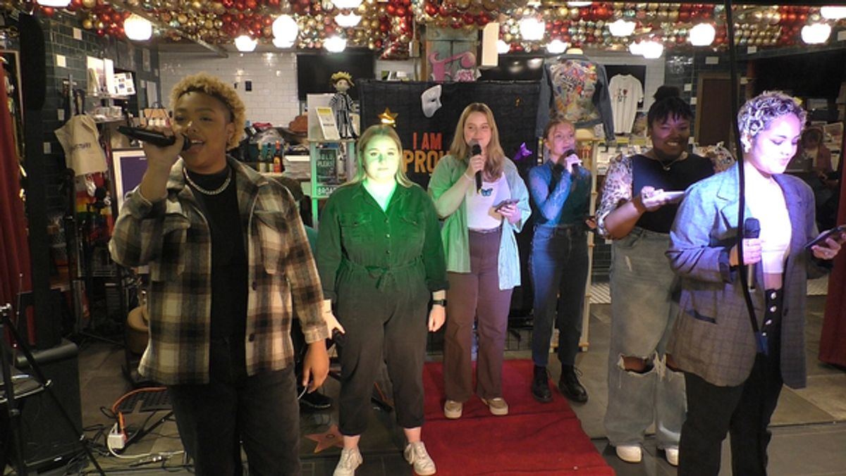 Melanie Puenite Ervin, Tia-Jae Stack, Madison Halle, Audrey Dahlemeier, Danyella James and Jaida-Mae at Photos: Inside Broadway Makers Marketplace's 'Night of Stars'