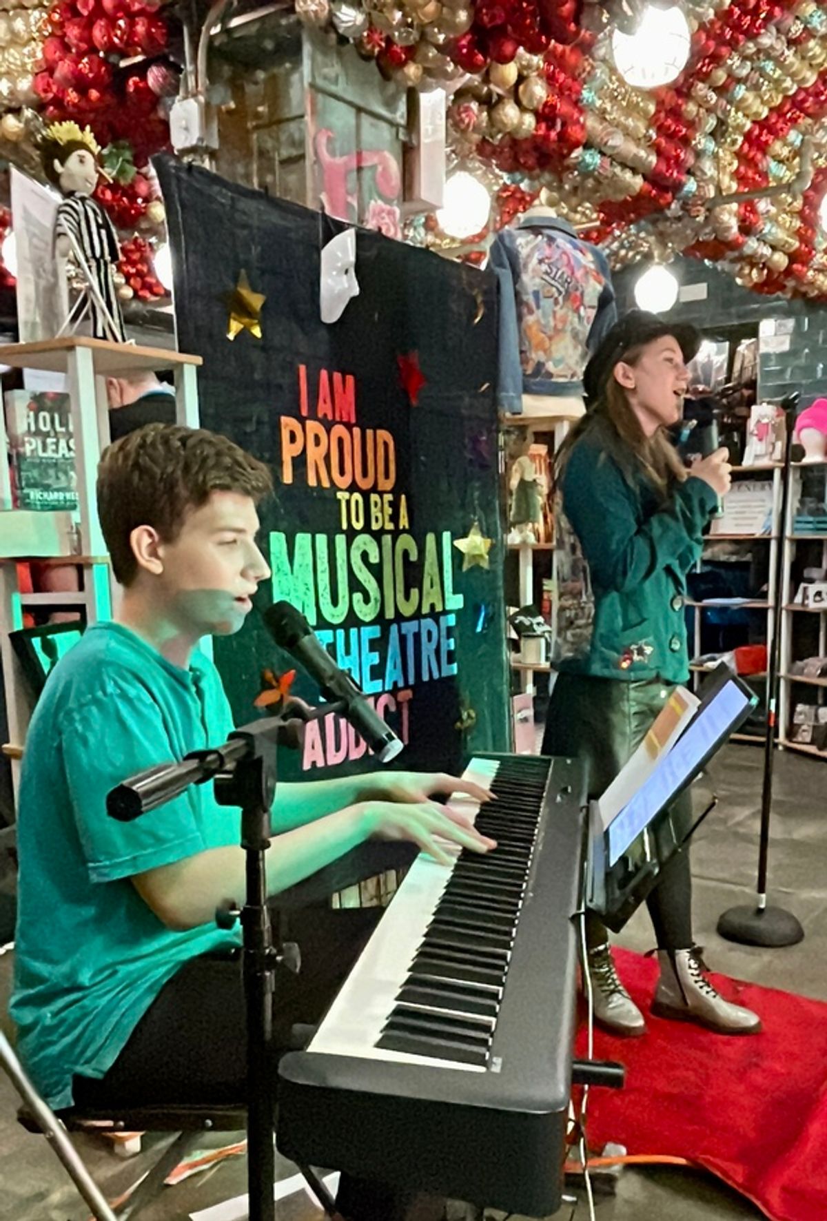 Joshua Turchin and Audrey Bennett at 