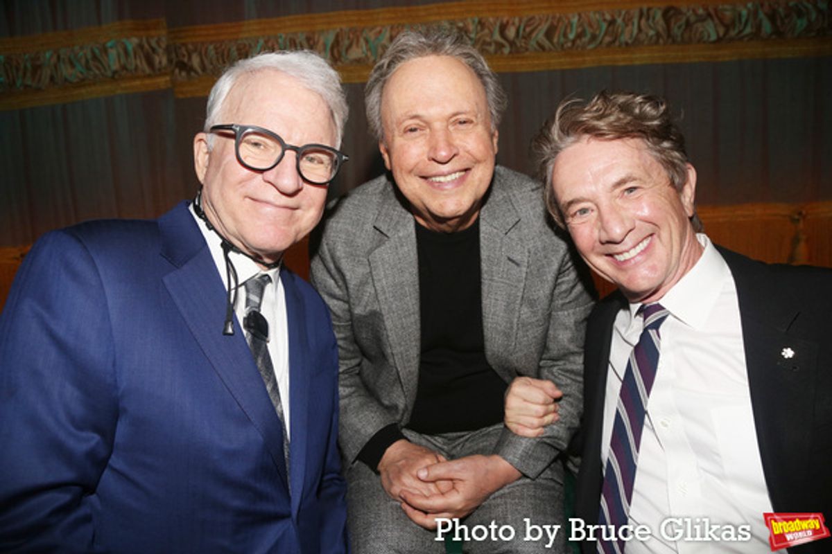 Steve Martin, Billy Crystal and Martin Short at 