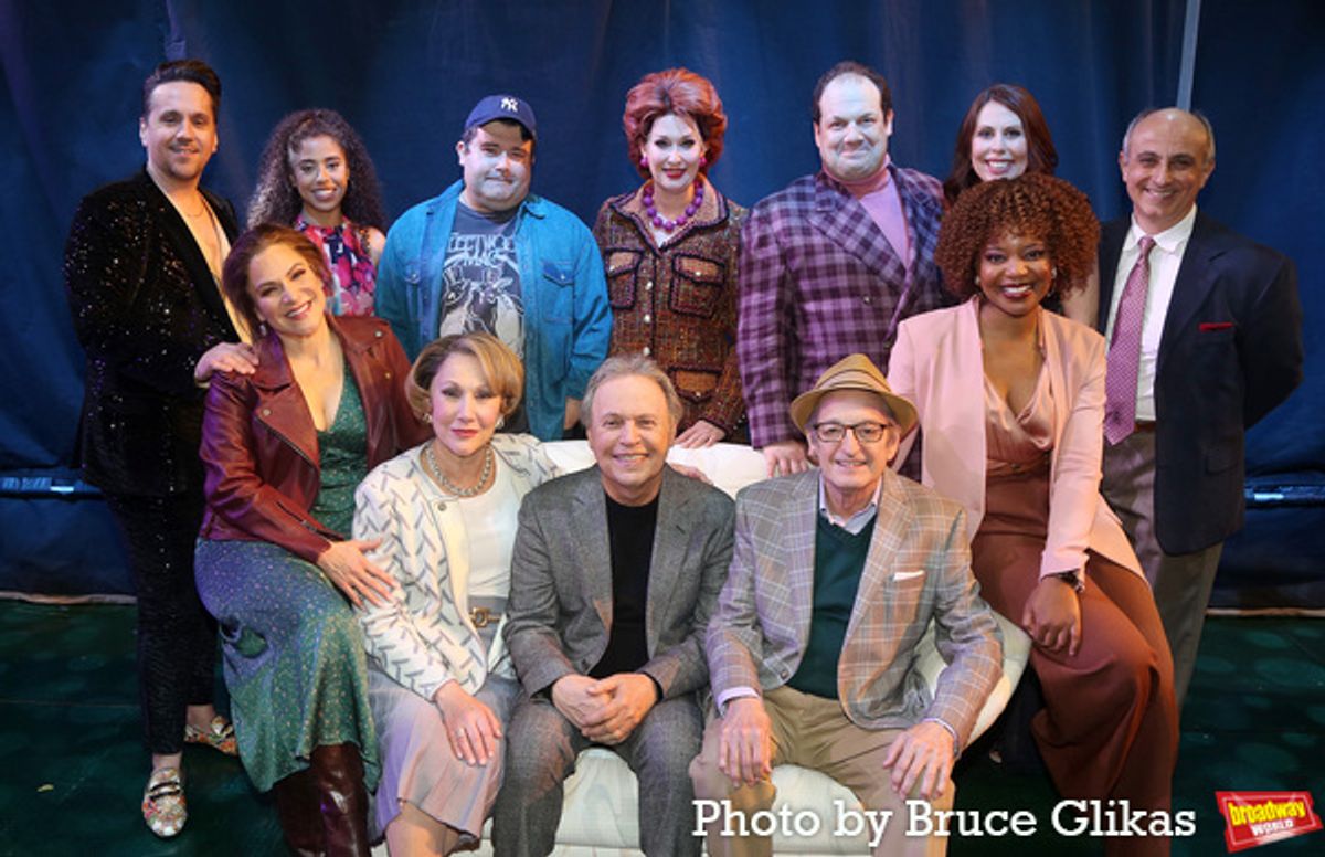 Henry Gainza, Shoshana Bean, Tatiana Weschler, Brian Gonzales, Randy Graff, Billy Crystal, Mylinda Hull, David Paymer, Jordan Gelber, Chasten Harmon, Tari Kelly and Stephen DeRosa  at 