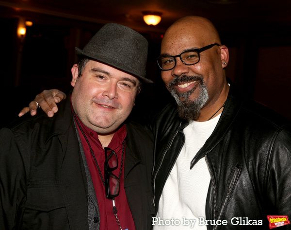 Brian Gonzales and James Monroe Iglehart Photo