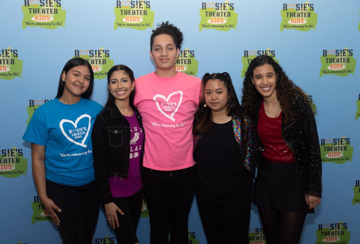 Francheska Angeles Rodriguez, Lizbeth Luciano Pena, Michael Torres, Janine Jimenez, Jarelyn Almonte at Photos: See Jawan M. Jackson, Christopher Jackson, Isabelle McCalla & More at Rosie's Theater Kids Passing It On Gala 2022