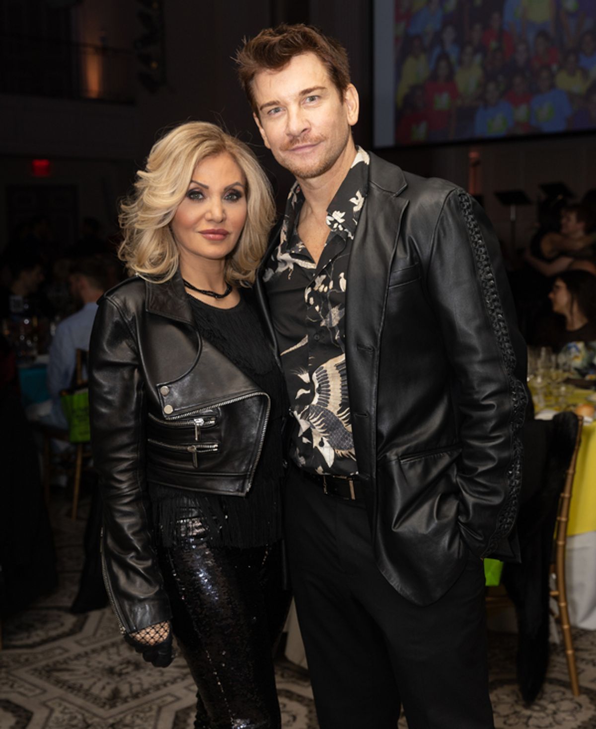 Orfeh and Andy Karl  at 