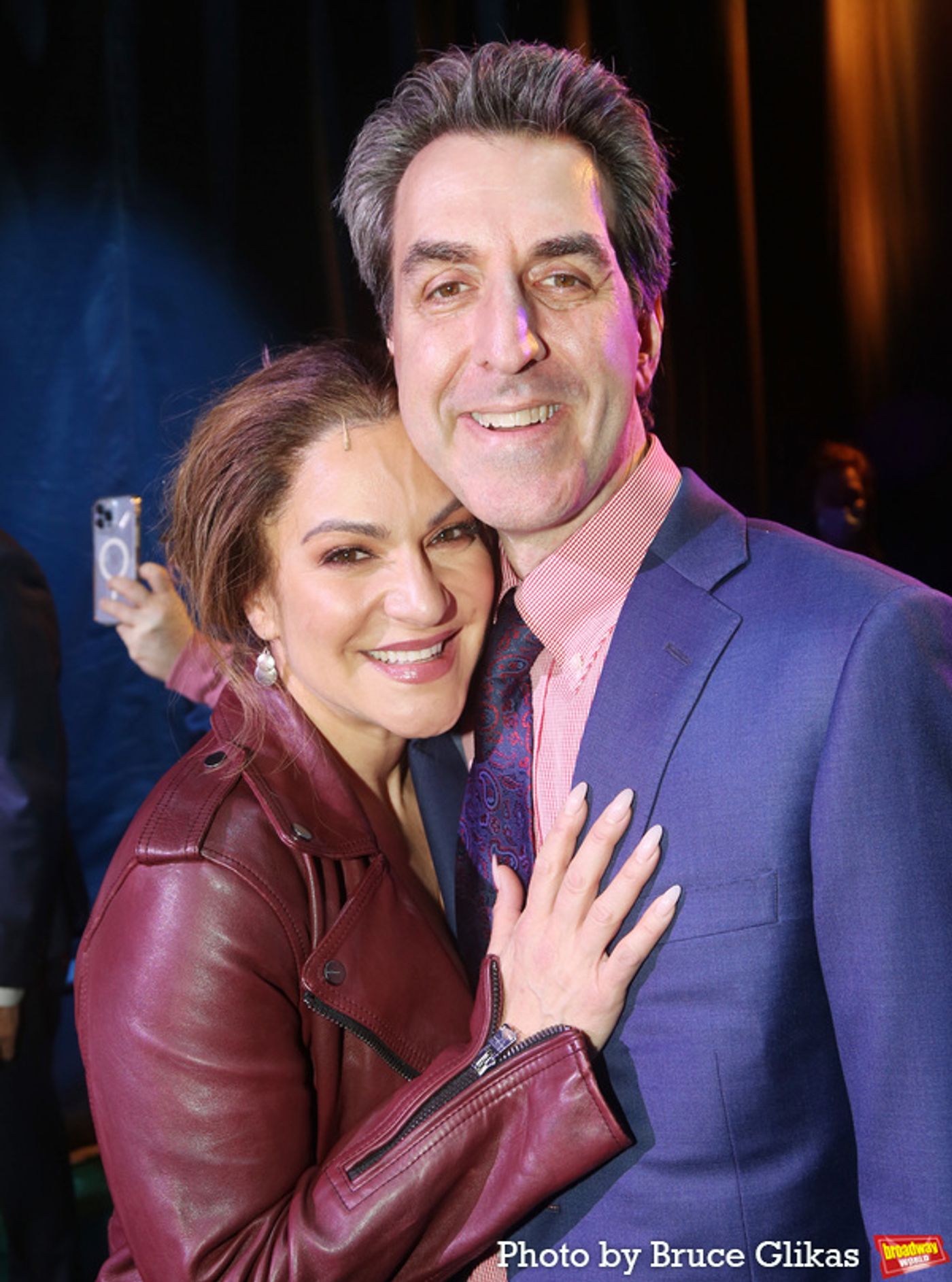 Photos: Go Backstage with the Cast of MR. SATURDAY NIGHT on on Opening Night!  Image