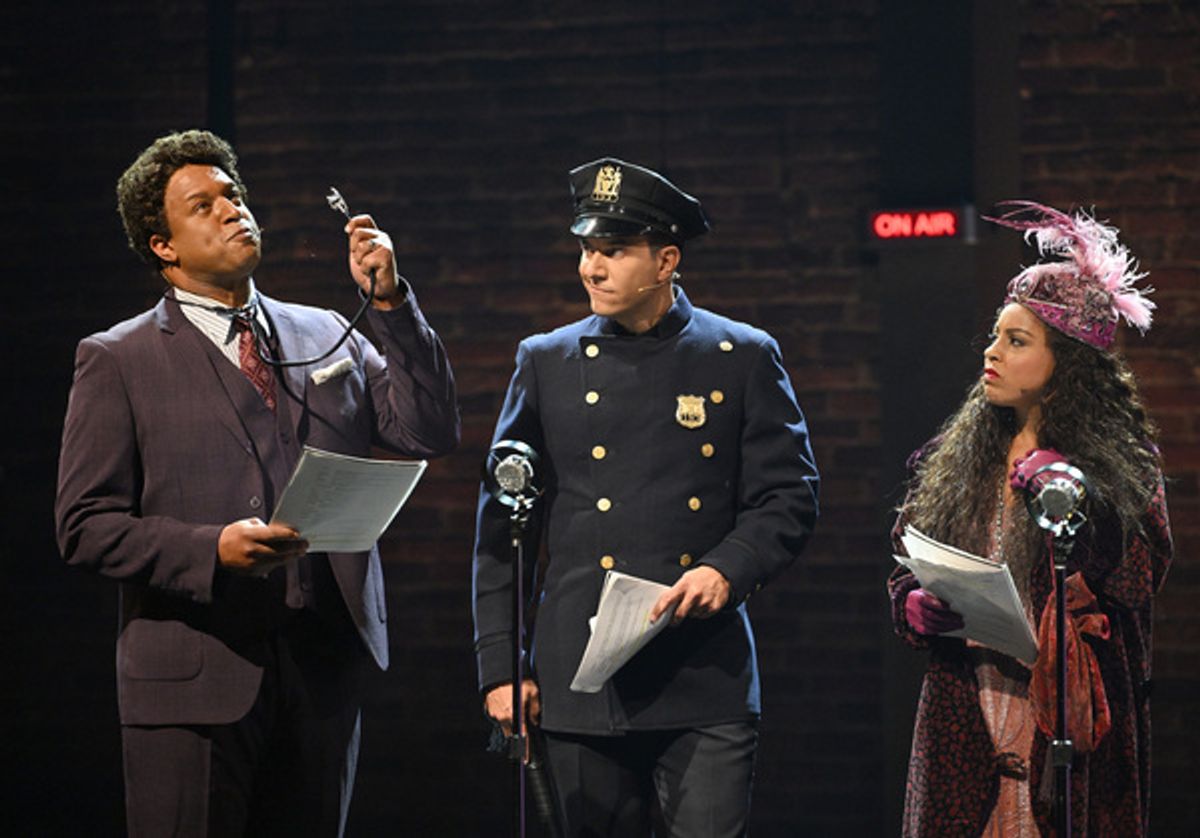 The cast of Murder in Studio One at Photos: See Savannah Guthrie, Hoda Kotb, Al Roker & More in MURDER IN STUDIO ONE