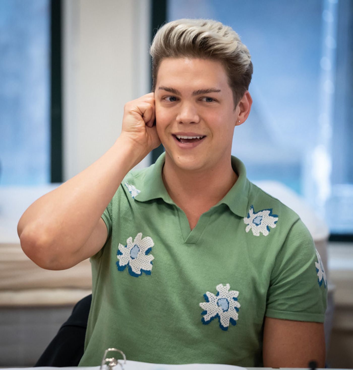Photos: In Rehearsal for the World Premiere of SKATES A NEW MUSICAL Featuring Ace Young and Diana DeGarmo  Image