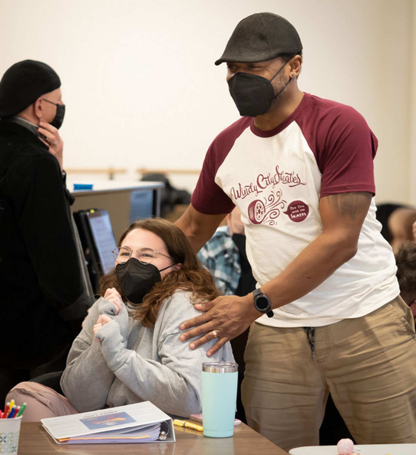 Photos: In Rehearsal for the World Premiere of SKATES A NEW MUSICAL Featuring Ace Young and Diana DeGarmo  Image