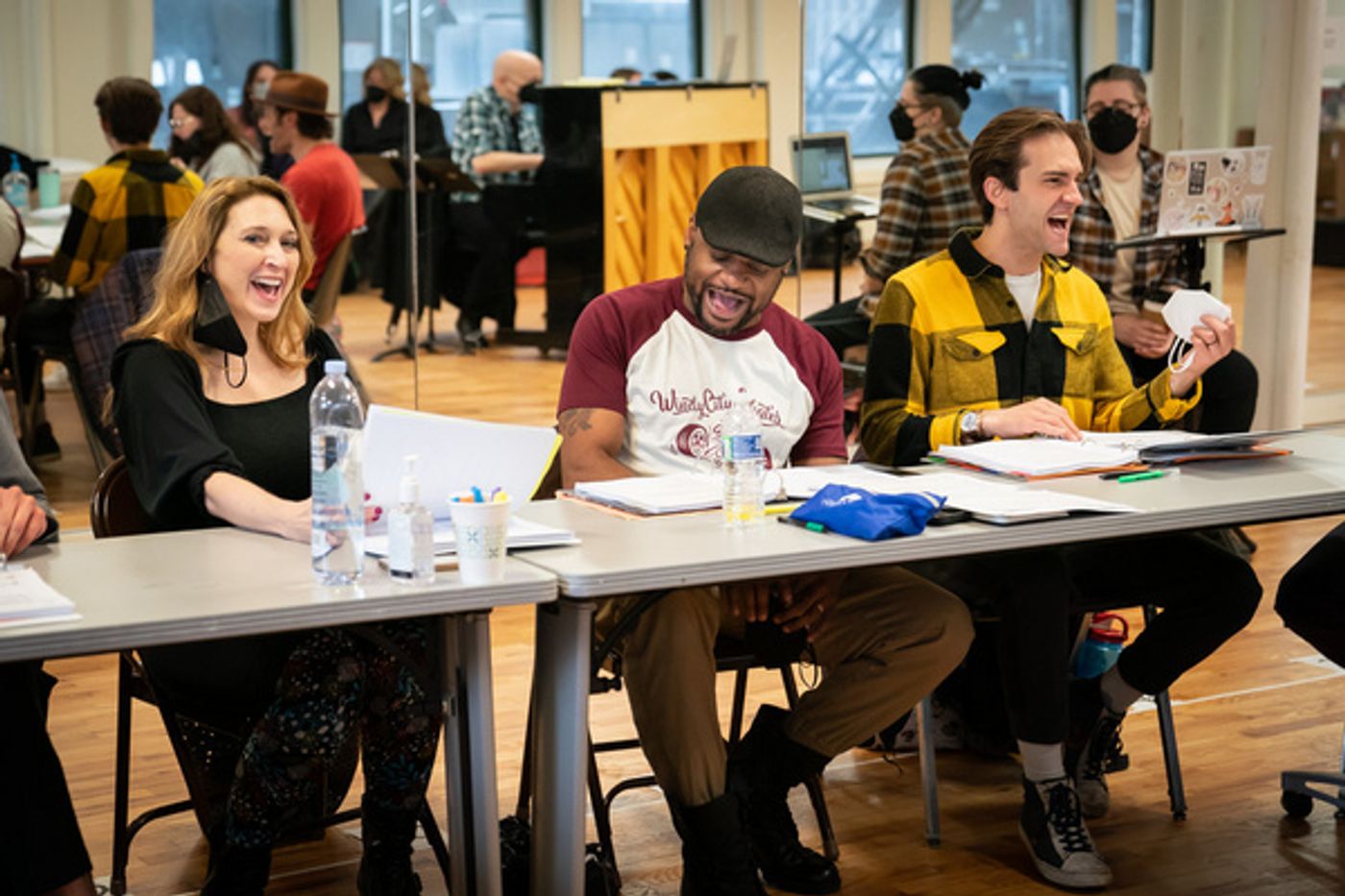 Photos: In Rehearsal for the World Premiere of SKATES A NEW MUSICAL Featuring Ace Young and Diana DeGarmo  Image