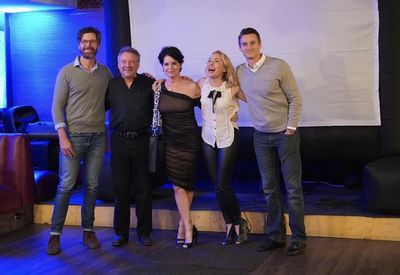 Matthew Pohlkamp, Michael Gaglio, Lesli Kay, Meredith Thomas and Clark Moore   Photo