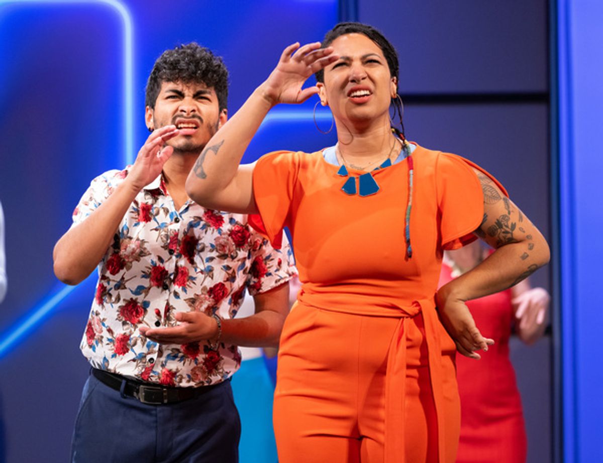 Frank Jimenez and Jackie Soro at Photos: First Look at THIS IS THE WEEK THAT IS At 1812 Productions