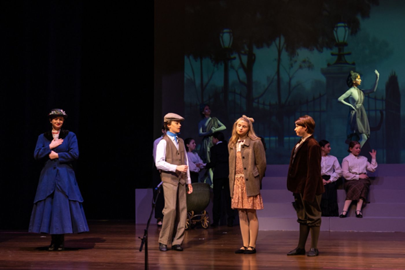 Photos: New Albany Middle School Theatre Dept's MARY POPPINS JR. Photos: New Albany Middle School Theatre Dept's MARY POPPINS JR. Image