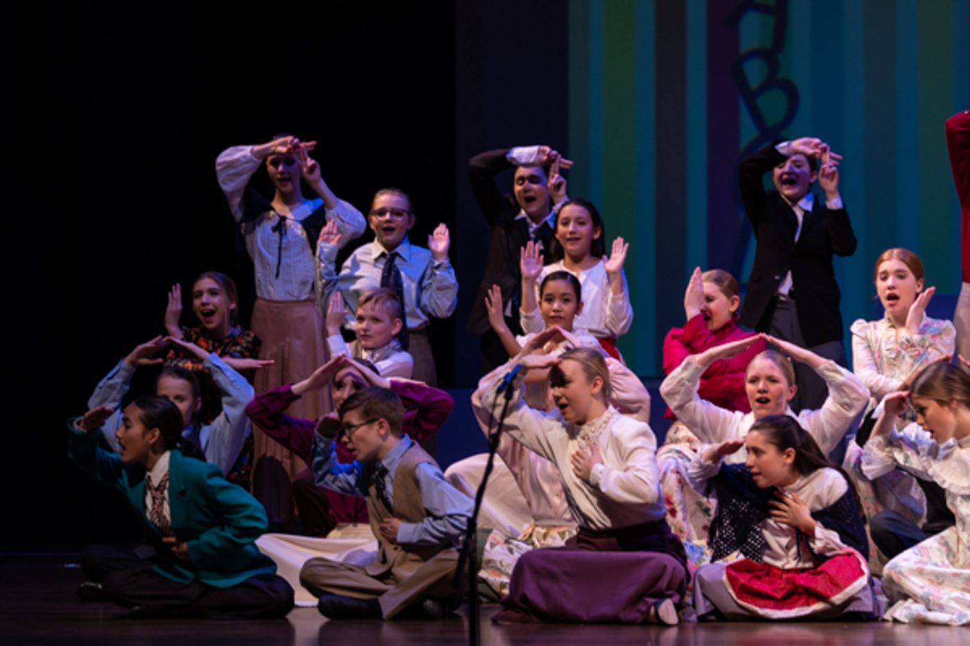 Photos: New Albany Middle School Theatre Dept's MARY POPPINS JR. Photos: New Albany Middle School Theatre Dept's MARY POPPINS JR. Image