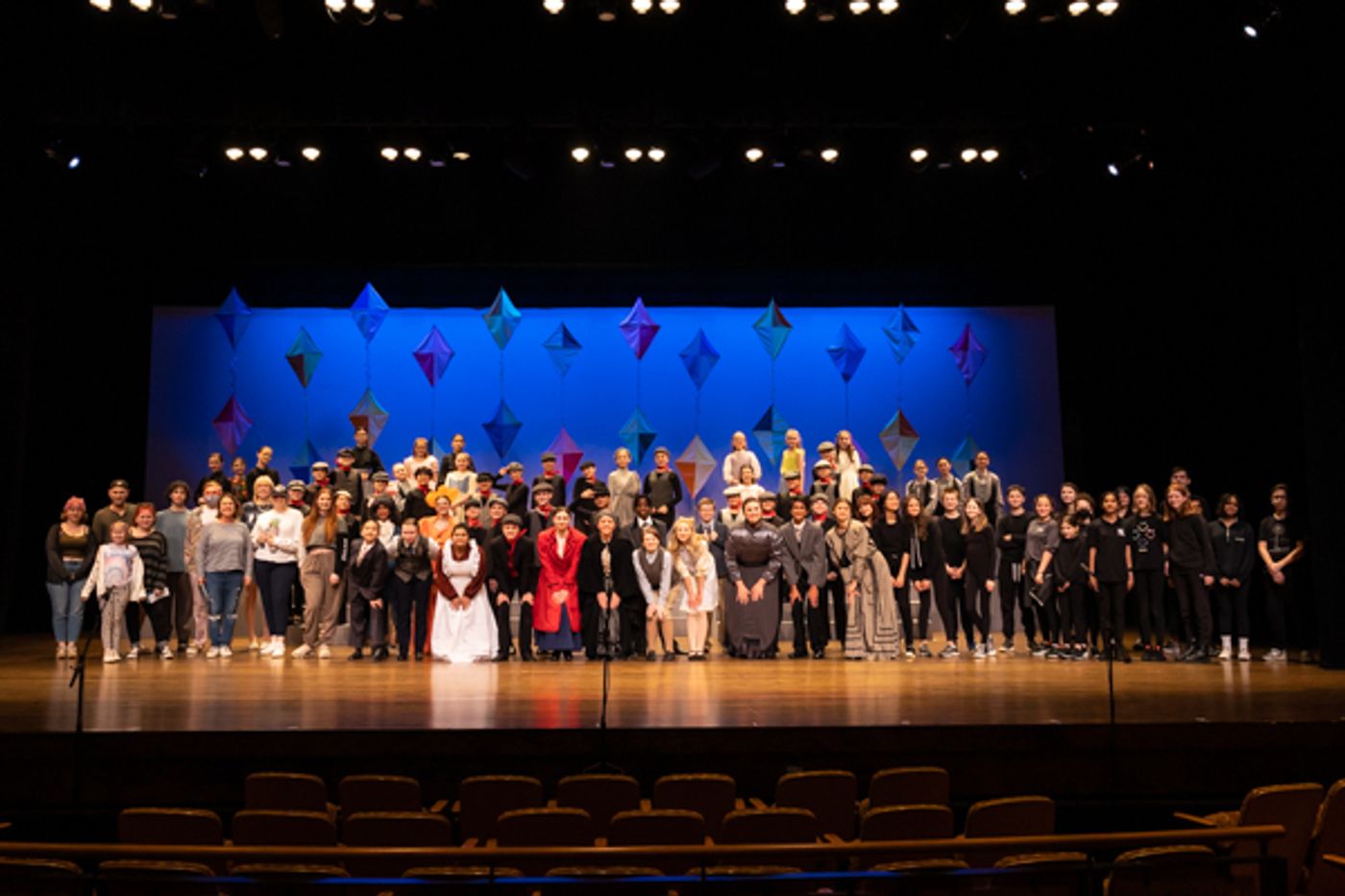 Photos: New Albany Middle School Theatre Dept's MARY POPPINS JR. Photos: New Albany Middle School Theatre Dept's MARY POPPINS JR. Image