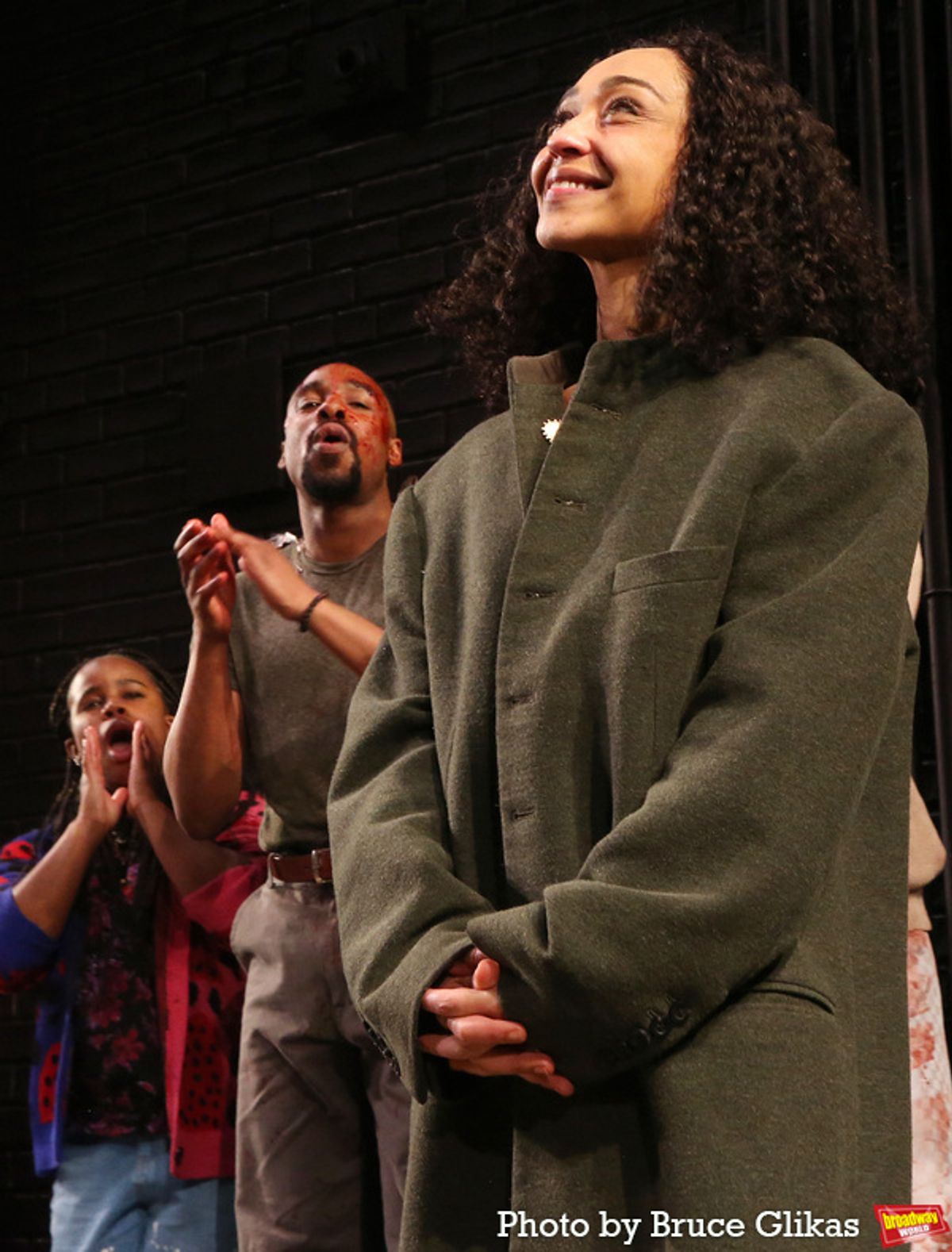 Bobbi MacKenzie, Grantham Coleman and Ruth Negga at 