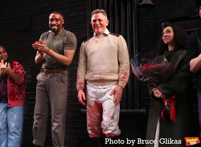 Bobbi MacKenzie, Grantham Coleman, Daniel Craig and Ruth Negga Photo