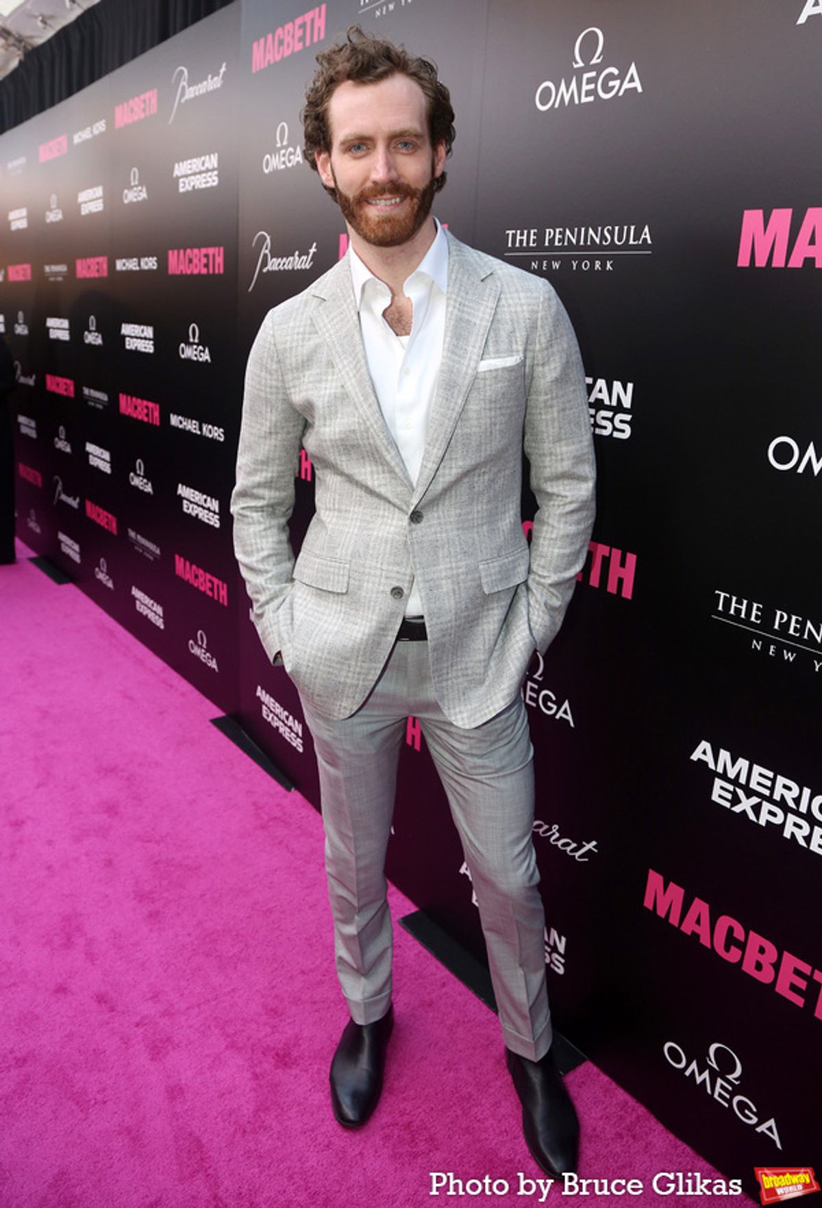 Jared Canfield at Photos: The Cast of MACBETH Walks the Red Carpet on Opening Night