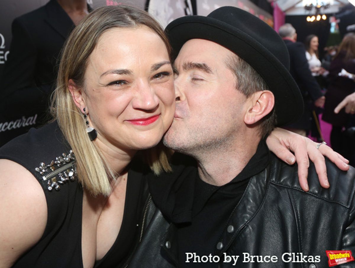 Lindsey Barlag Thornton and Michael Patrick Thornton  at 