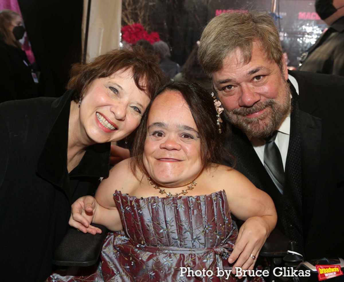 Gaelynn Lea and her parents at 