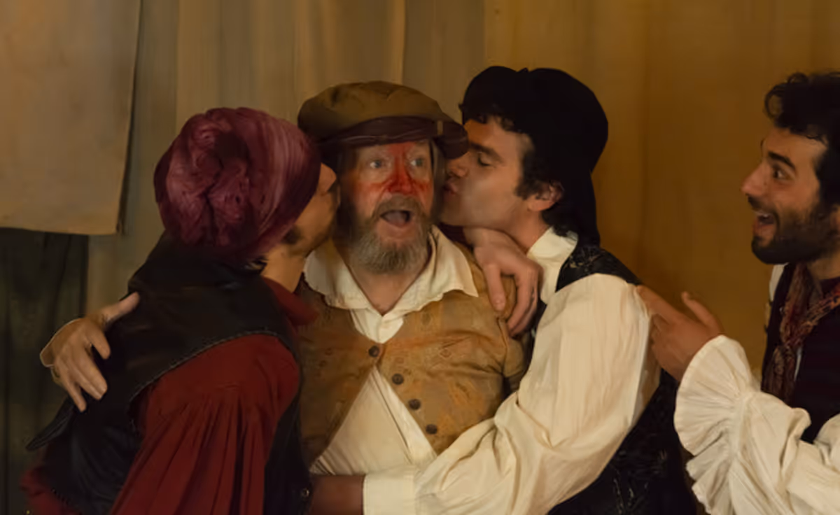 Bryan Raiton, Don MeManus, Daniel Coelho and Michael DeFilippis at Photos: Stag & Lion Theatre Company Opens HENRY IV Parts I & II At The Trinity Theatre