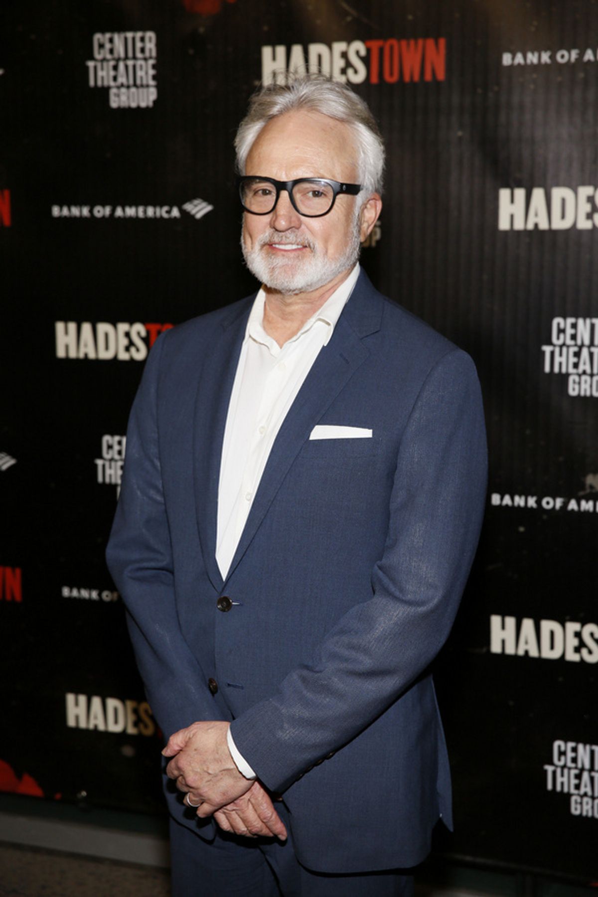 Actor Bradley Whitford arrives for the opening night performance of ?Hadestown? at Center Theatre Group/Ahmanson Theatre on April 27, 2022, in Los Angeles, California. (Photo by Ryan Miller/Capture Im at 
