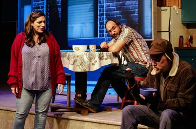Yaz (Maria-Tania Bandes B. Weingarden), Agustin (Jesus Villegas) & Lefty (Wade Hicks) Photo