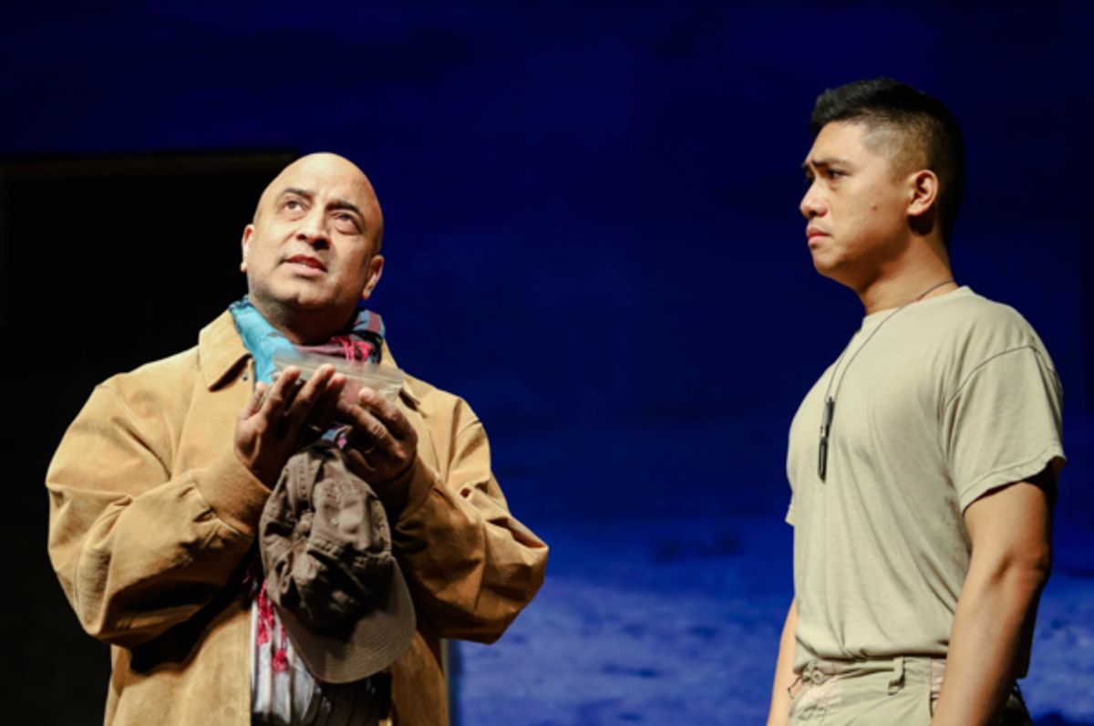 Ali (Shailendra Jain) & Elliot (Terence Mejos) at Photos: Inside Look at Tacoma Little Theatre's THE HAPPIEST SONG PLAYS LAST