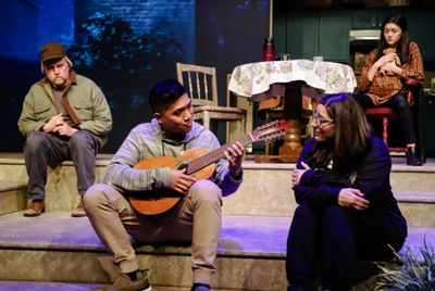 Lefty (Wade Hicks), Elliot (Terence Mejos), Yaz (Maria-Tania Bandes B. Weingarden), & Photo