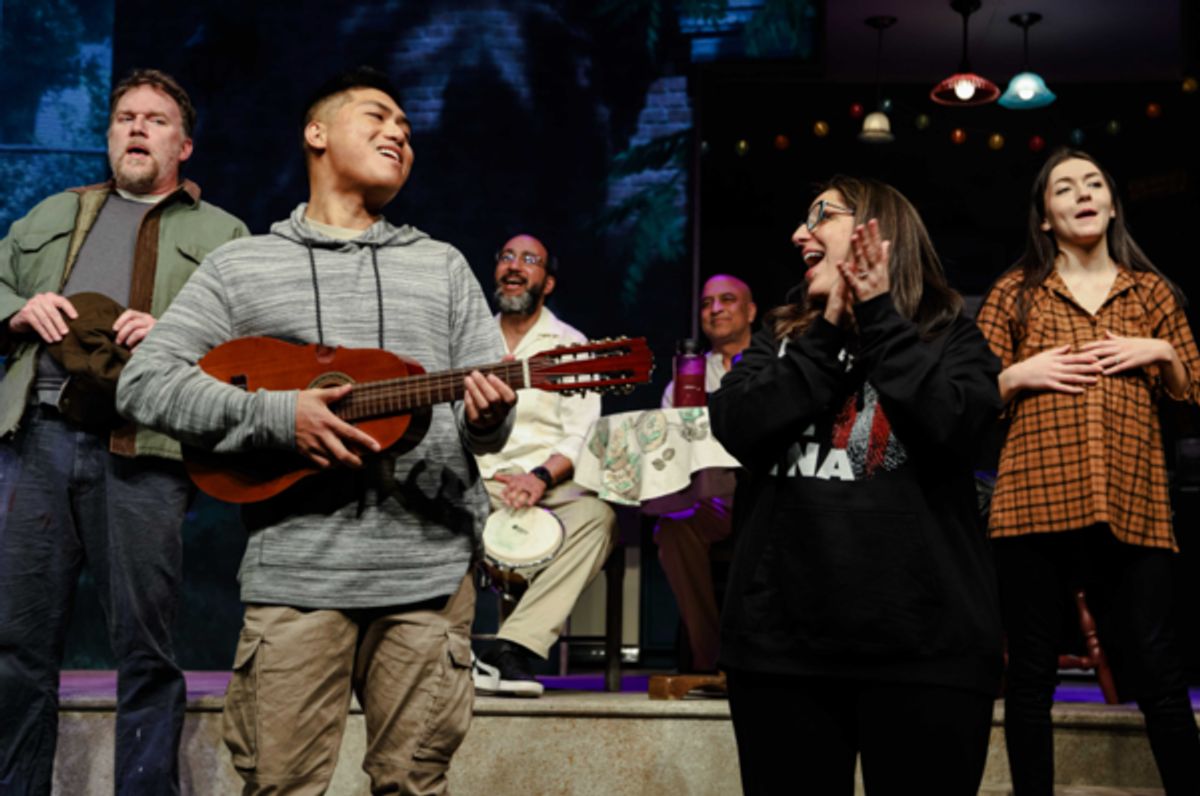 The cast of The Happiest Song Plays Last at Photos: Inside Look at Tacoma Little Theatre's THE HAPPIEST SONG PLAYS LAST