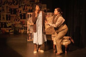Michelle Blackmon as Fraulein Schneider and Ellen Dessler Smith as Herr Schultz
@ BroadwayWorld Michelle Blackmon as Fraulein Schneider and Ellen Dessler Smith as Herr Schultz
Photo