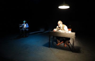 C.J. O’Toole and Ron Bottitta
in “Victoria Station” Photo
