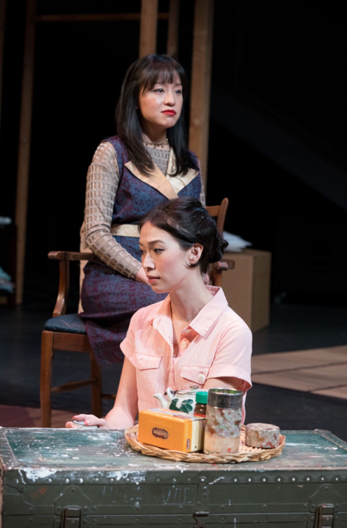 Hua Lee and Olivia Cordell at Photos: First Look at Hero Theatre's Revival of TEA