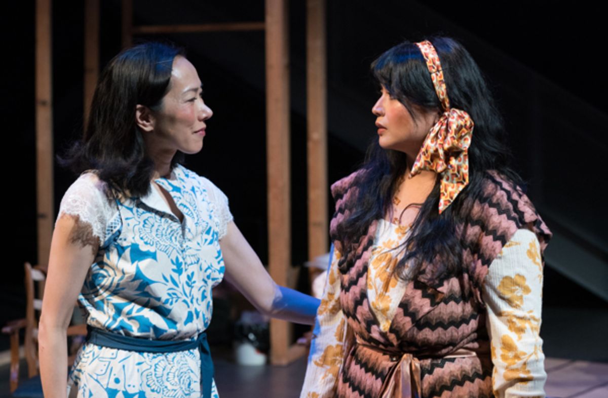 Hiroko Imai and Elaine Ackles at Photos: First Look at Hero Theatre's Revival of TEA