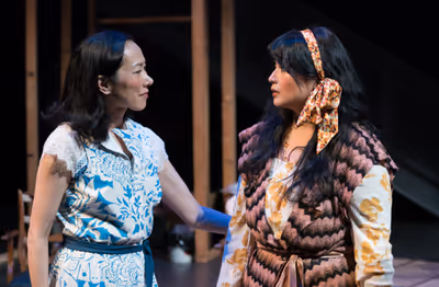 Hiroko Imai and Elaine Ackles
 Photo