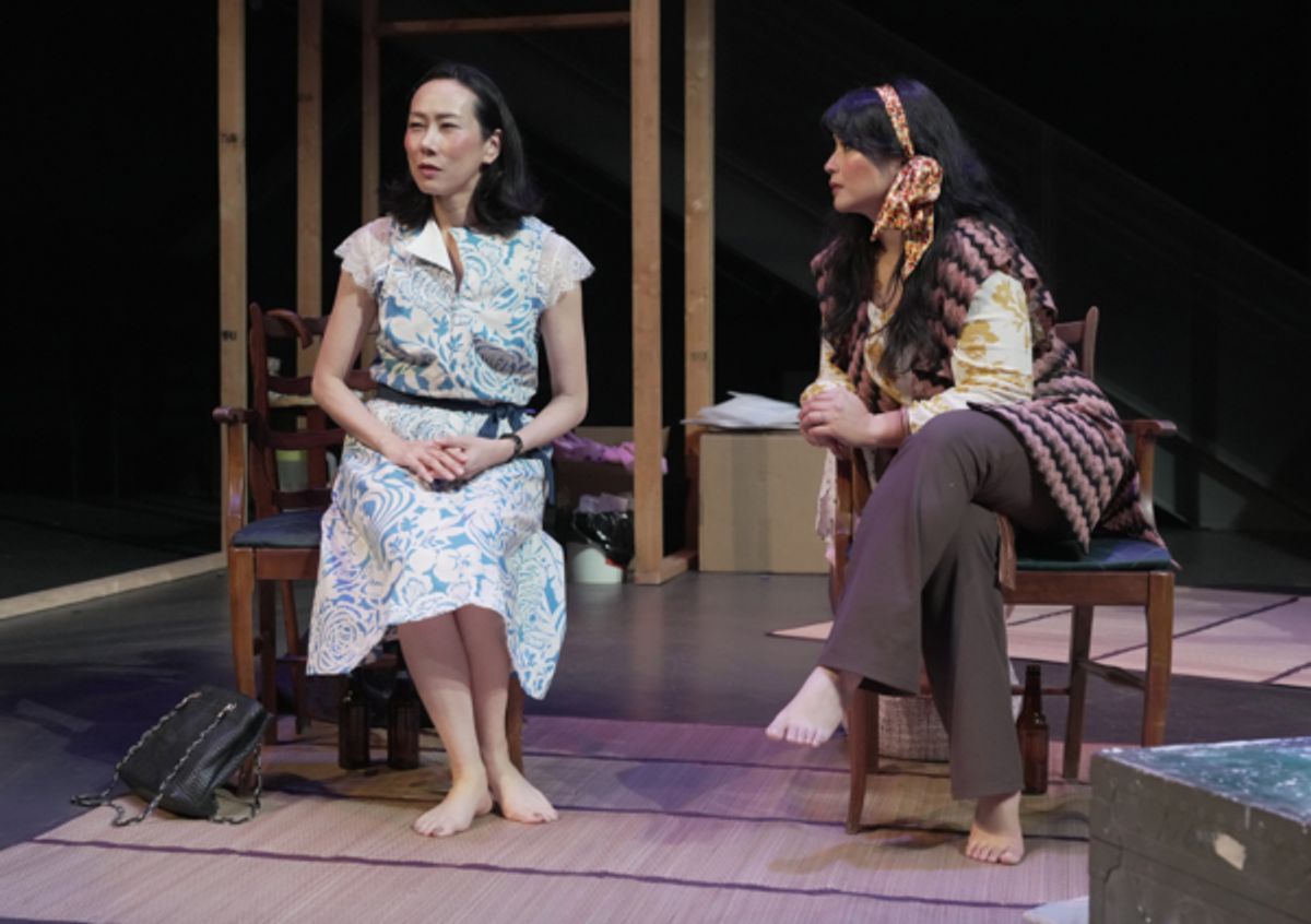 Hiroko Imai and Elaine Ackles at Photos: First Look at Hero Theatre's Revival of TEA