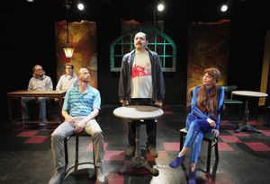 Richard Sabine, John Fantasia, Corey Rieger,
Michael Uribes and Laura Liguori @ BroadwayWorld Richard Sabine, John Fantasia, Corey Rieger,
Michael Uribes and Laura Liguori Photo