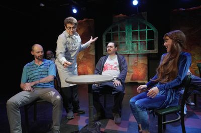 Corey Rieger, John Fantasia,
Michael Uribes and Laura Liguori Photo